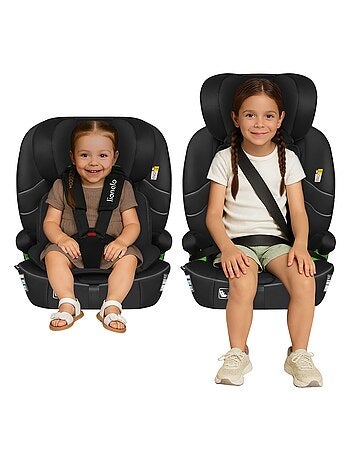 Seggiolino auto convertibile LIONELO Billy i-Size - ISOFIX - Top Tether - 76-150 cm - Gruppo 1/2/3