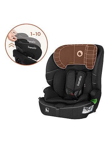 Seggiolino auto convertibile LIONELO Billy i-Size - ISOFIX - Top Tether - 76-150 cm - Gruppo 1/2/3