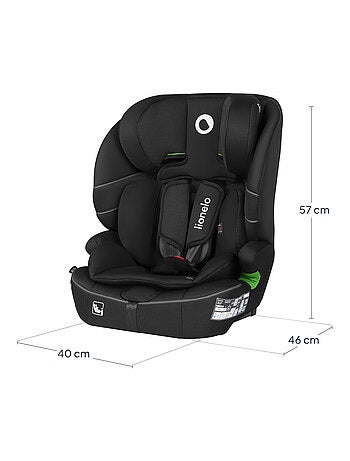 Seggiolino auto convertibile LIONELO Billy i-Size - ISOFIX - Top Tether - 76-150 cm - Gruppo 1/2/3