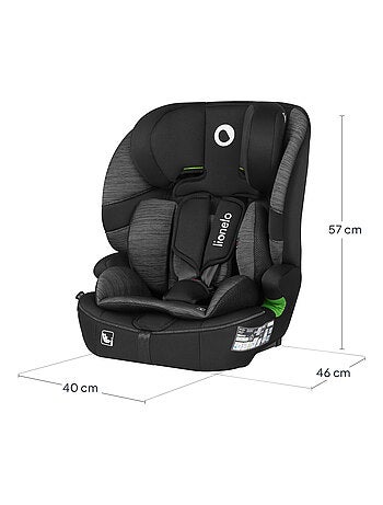 Seggiolino auto convertibile LIONELO Billy i-Size - ISOFIX - Top Tether - 76-150 cm - Gruppo 1/2/3