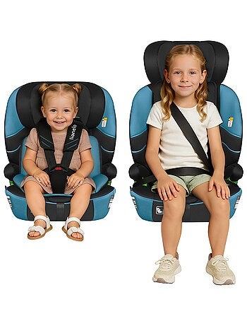 Seggiolino auto convertibile LIONELO Levi Fix i-Size - ISOFIX - 76-150 cm - Gruppo 1/2/3