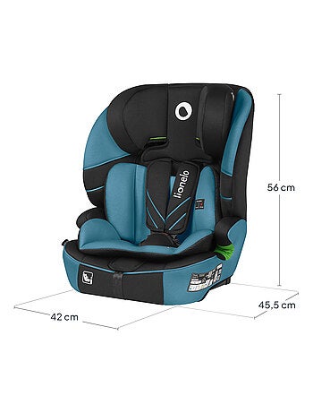 Seggiolino auto convertibile LIONELO Levi Fix i-Size - ISOFIX - 76-150 cm - Gruppo 1/2/3