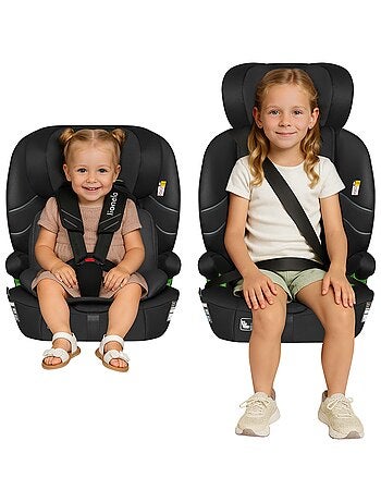 Seggiolino auto convertibile LIONELO Levi Fix i-Size - ISOFIX - 76-150 cm - Gruppo 1/2/3