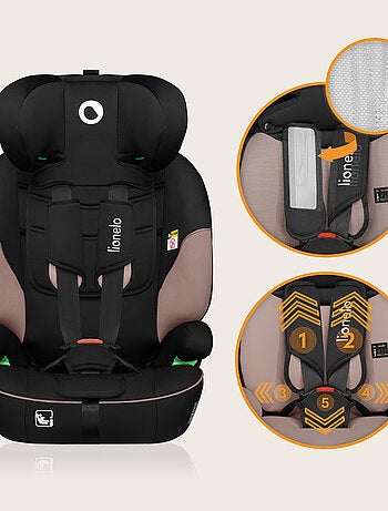 Seggiolino auto convertibile LIONELO Levi i-Size - 76-150 cm - Gruppo 1/2/3