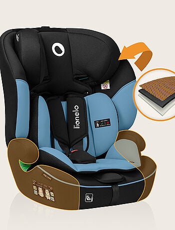 Seggiolino auto convertibile LIONELO Levi i-Size - 76-150 cm - Gruppo 1/2/3