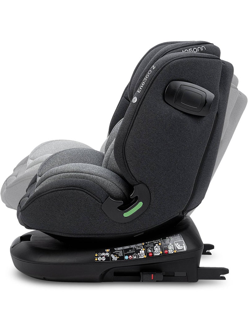 Seggiolino auto eno360 2 i-size per bambini 40-150 cm Grigio - Kiabi