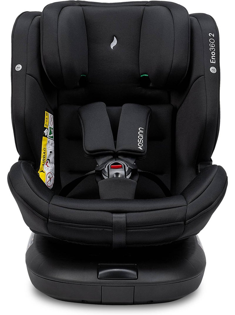 Seggiolino auto eno360 2 i-size per bambini 40-150 cm Nero Nero - Kiabi