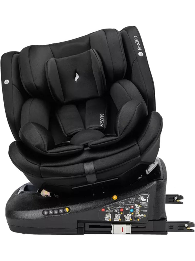 Seggiolino auto ENO360 i-Size per bambini 40-150 cm Nero Nero - Kiabi