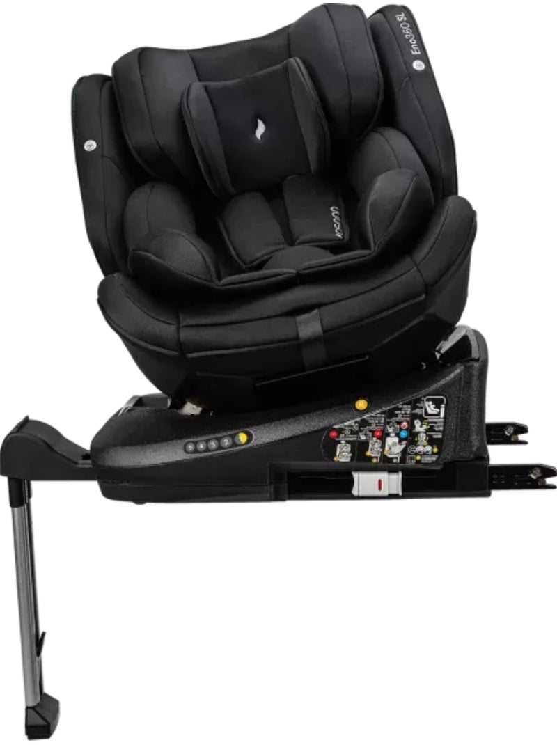 Seggiolino auto ENO360 SL i-Size per neonati 40-150 cm Nero Nero - Kiabi