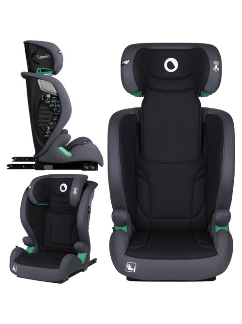 Seggiolino auto evolutivo LIONELO Igo i-Size - Seduta larga - ISOFIX - 100-150 cm - Gruppo 2/3 - Kiabi