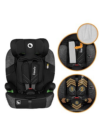 Seggiolino auto convertibile LIONELO Levi i-Size - 76-150 cm - Gruppo 1/2/3