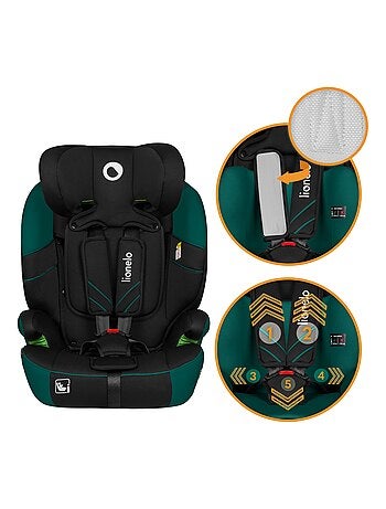 Seggiolino auto convertibile LIONELO Levi i-Size - 76-150 cm - Gruppo 1/2/3