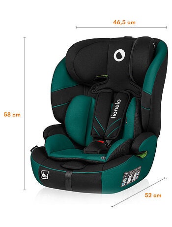 Seggiolino auto convertibile LIONELO Levi i-Size - 76-150 cm - Gruppo 1/2/3