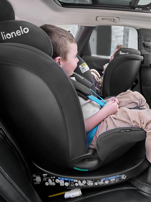 Seggiolino auto LIONELO 360° Navy i-Size - ISOFIX - Rivestimento ventilato - 40-150 cm - 0+/1/2/3 - Kiabi