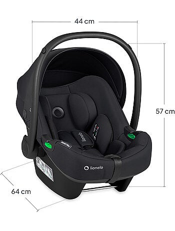 Seggiolino Auto LIONELO Astrid i-Size - Ovetto 40-87 cm - ADAC - Leggero