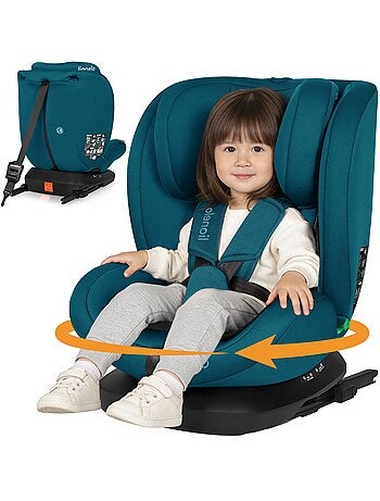 Seggiolino auto LIONELO Bastiaan i-Size 360° - ISOFIX - Gruppo 0+/1/2/3 - da 40 a 150 cm - SideProte