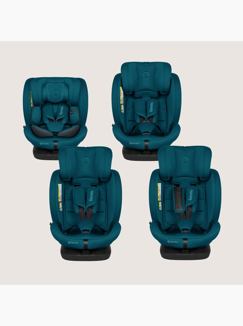 Seggiolino auto LIONELO Bastiaan i-Size 360° - ISOFIX - Gruppo 0+/1/2/3 - da 40 a 150 cm - SideProte Indaco - Kiabi