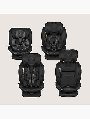 Seggiolino auto LIONELO Bastiaan i-Size 360° - ISOFIX - Gruppo 0+/1/2/3 - da 40 a 150 cm - SideProte