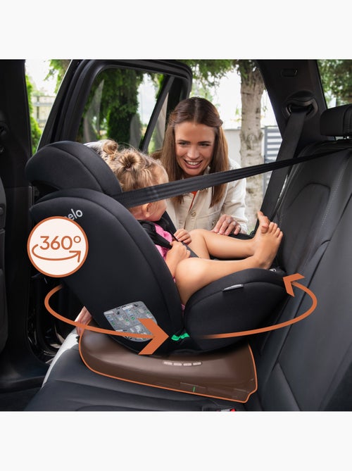 Seggiolino auto LIONELO Bastiaan i-Size 360° - ISOFIX - Gruppo 0+/1/2/3 - da 40 a 150 cm - SideProte - Kiabi