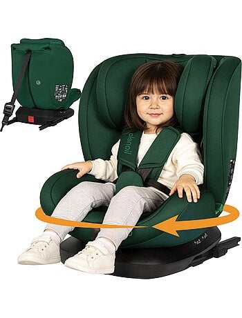Seggiolino auto LIONELO Bastiaan i-Size 360° - ISOFIX - Gruppo 0+/1/2/3 - da 40 a 150 cm - SideProte
