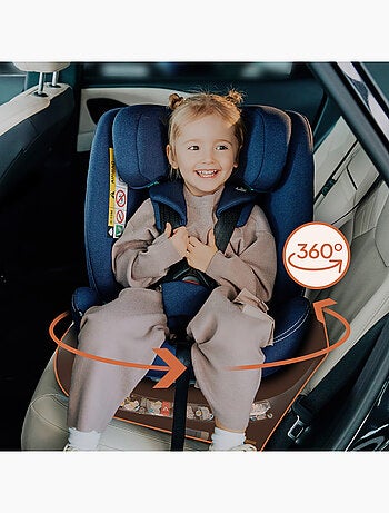 Seggiolino auto LIONELO Bastiaan One i-Size 40-150 cm - base girevole a 360° - ISOFIX