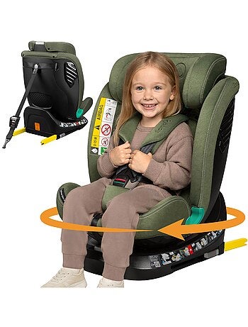 Seggiolino auto LIONELO Bastiaan One i-Size 40-150 cm - base girevole a 360° - ISOFIX