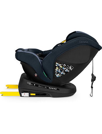 Seggiolino Auto LIONELO Bastiaan Plus i-Size - Girevole 360° - 40-150 cm - ISOFIX
