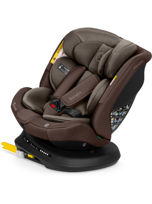 Seggiolino Auto LIONELO Bastiaan Plus i-Size - Girevole 360° - 40-150 cm - ISOFIX - Kiabi Seggiolino Auto LIONELO Bastiaan Plus i-Size - Girevole 360° - 40-150 cm - ISOFIX - Kiabi