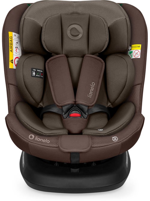 Seggiolino Auto LIONELO Bastiaan Plus i-Size - Girevole 360° - 40-150 cm - ISOFIX - Kiabi Seggiolino Auto LIONELO Bastiaan Plus i-Size - Girevole 360° - 40-150 cm - ISOFIX - Kiabi