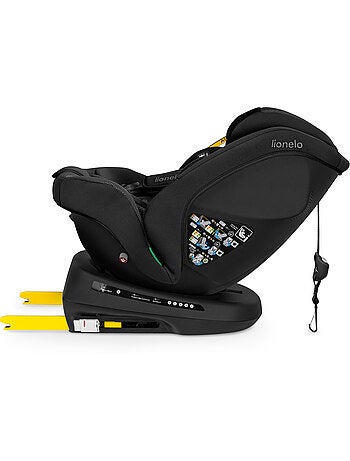 Seggiolino Auto LIONELO Bastiaan Plus i-Size - Girevole 360° - 40-150 cm - ISOFIX