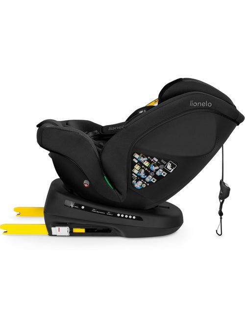 Seggiolino Auto LIONELO Bastiaan Plus i-Size - Girevole 360° - 40-150 cm - ISOFIX - Kiabi Seggiolino Auto LIONELO Bastiaan Plus i-Size - Girevole 360° - 40-150 cm - ISOFIX - Kiabi