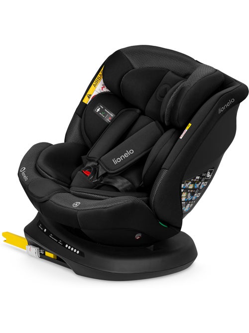 Seggiolino Auto LIONELO Bastiaan Plus i-Size - Girevole 360° - 40-150 cm - ISOFIX - Kiabi Seggiolino Auto LIONELO Bastiaan Plus i-Size - Girevole 360° - 40-150 cm - ISOFIX - Kiabi