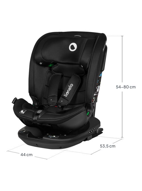 Seggiolino auto LIONELO Bastiaan RWF i-Size 40-150 cm - Base girevole a 360° - ISOFIX - Gruppo 0/1/2 - Kiabi