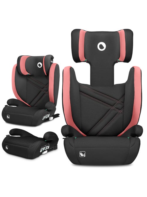 Seggiolino auto LIONELO Hugo i-Size 100-150 cm - ISOFIX - Gruppo 2/3 - Poggiatesta in memory foam - Kiabi
