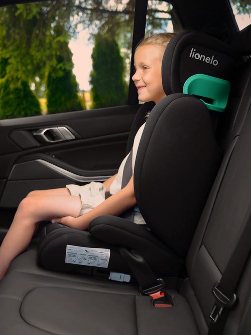 Seggiolino auto LIONELO Hugo i-Size 100-150 cm - ISOFIX - Gruppo 2/3 - Poggiatesta in memory foam - Kiabi