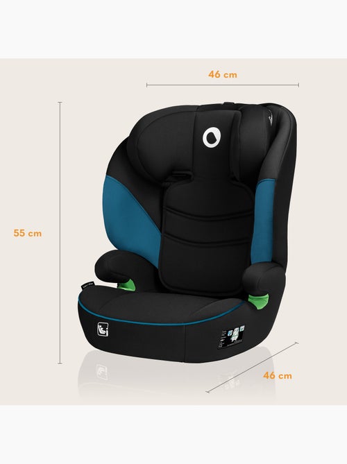 Seggiolino auto LIONELO Lars i-Size 100-150 cm - Seduta larga - Gruppo 2/3 - Rivestimento sfoderabil - Kiabi