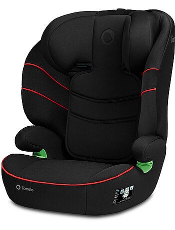 Seggiolino auto LIONELO Lars i-Size 100-150 cm - Seduta larga - Gruppo 2/3 - Rivestimento sfoderabil