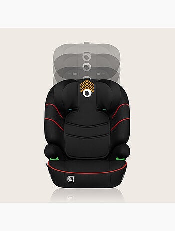 Seggiolino auto LIONELO Lars i-Size 100-150 cm - Seduta larga - Gruppo 2/3 - Rivestimento sfoderabil