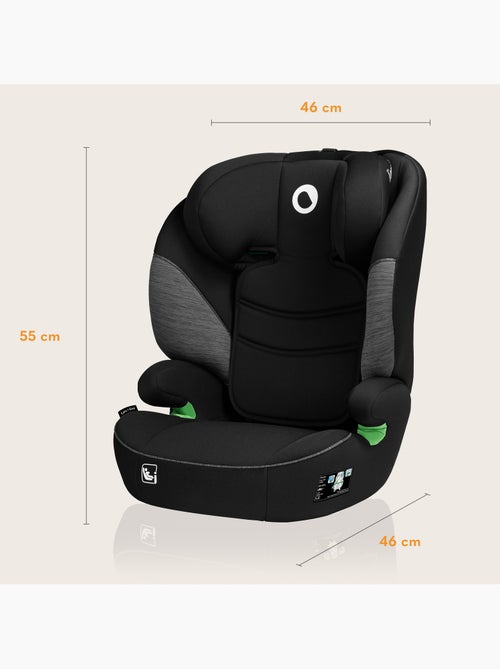 Seggiolino auto LIONELO Lars i-Size 100-150 cm - Seduta larga - Gruppo 2/3 - Rivestimento sfoderabil - Kiabi