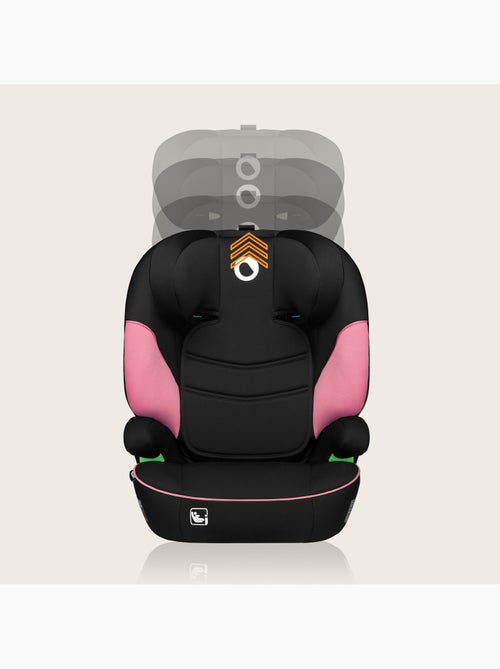 Seggiolino auto LIONELO Lars i-Size 100-150 cm - Seduta larga - Gruppo 2/3 - Rivestimento sfoderabil - Kiabi
