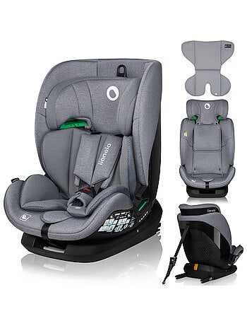 Seggiolino auto LIONELO Lavender i-Size 76-150 cm - ISOFIX - Ventilazione - Gruppo 1/2/3
