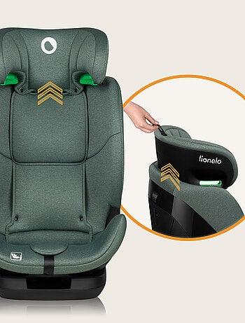 Seggiolino auto LIONELO Lavender i-Size 76-150 cm - ISOFIX - Ventilazione - Gruppo 1/2/3