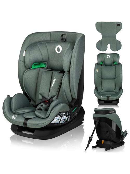 Seggiolino auto LIONELO Lavender i-Size 76-150 cm - ISOFIX - Ventilazione - Gruppo 1/2/3 - Kiabi