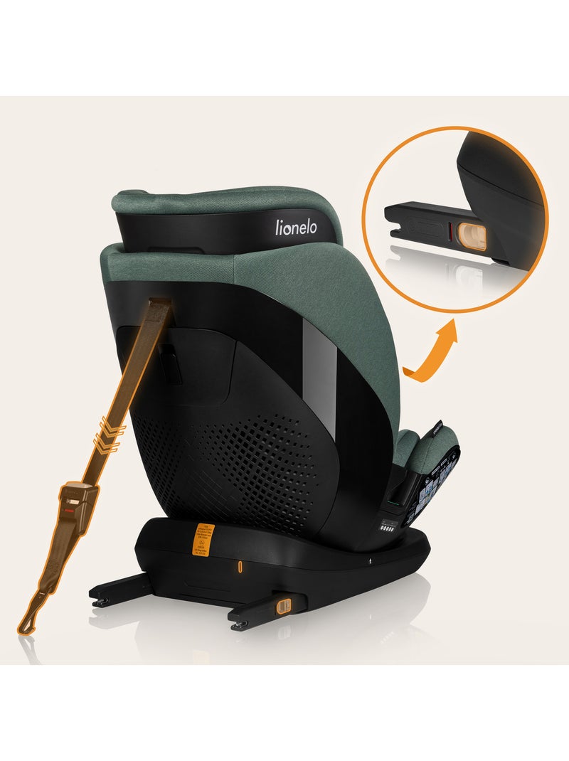 Seggiolino auto LIONELO Lavender i-Size 76-150 cm - ISOFIX - Ventilazione - Gruppo 1/2/3 Verde salvia - Kiabi