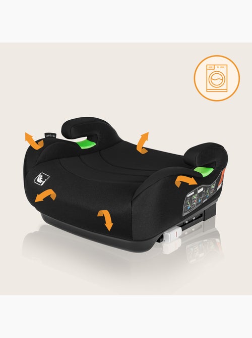 Seggiolino auto LIONELO Luuk Fix i-Size - ISOFIX - 125-150 cm - Gruppo 3 - Kiabi