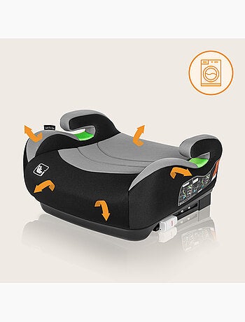 Seggiolino auto LIONELO Luuk Fix i-Size - ISOFIX - 125-150 cm - Gruppo 3