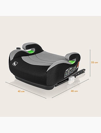 Seggiolino auto LIONELO Luuk Fix i-Size - ISOFIX - 125-150 cm - Gruppo 3