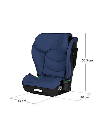 Seggiolino auto LIONELO Neal i-Size 100-150 cm - ISOFIX - Seduta larga - Portabicchieri - Reclinabil