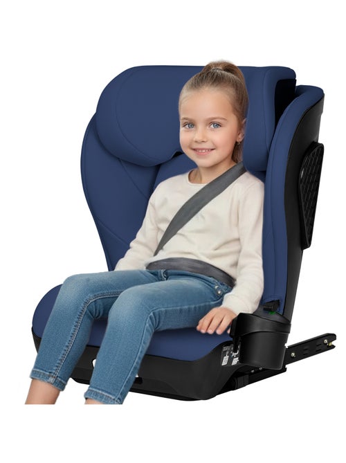 Seggiolino auto LIONELO Neal i-Size 100-150 cm - ISOFIX - Seduta larga - Portabicchieri - Reclinabil - Kiabi
