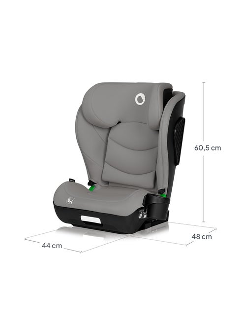 Seggiolino auto LIONELO Neal i-Size 100-150 cm - ISOFIX - Seduta larga - Portabicchieri - Reclinabil - Kiabi